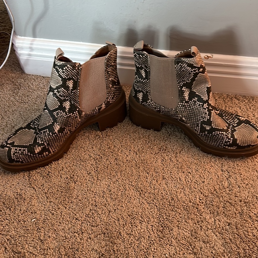 Target SnakeSkin Booties - Picture 2 of 3